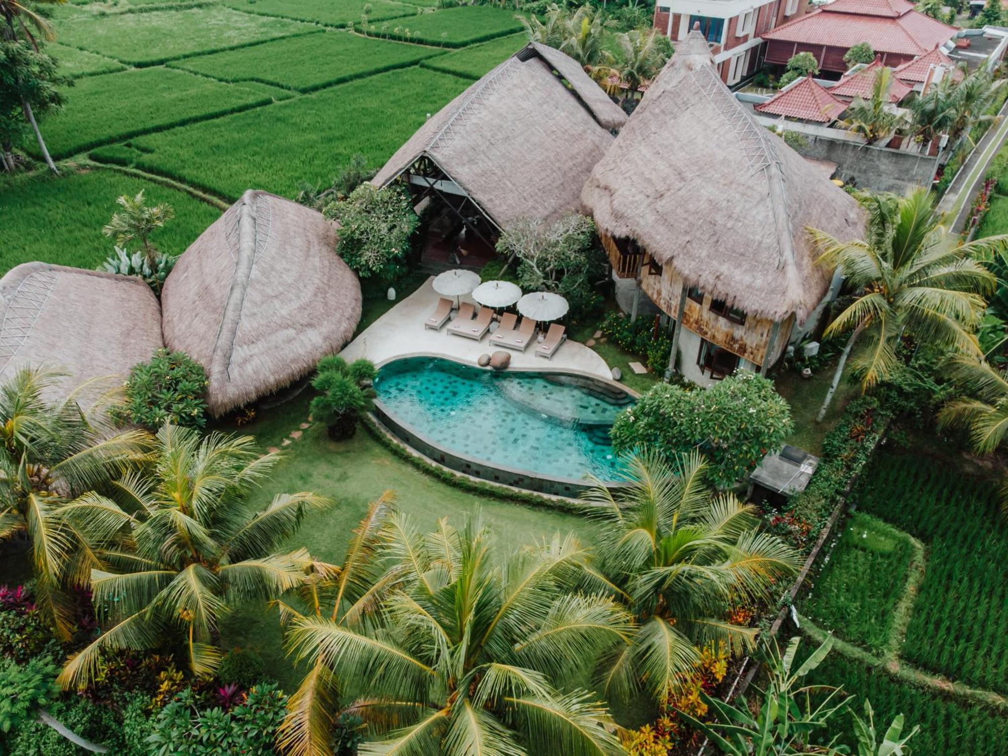 Villa Omah Padi Ubud エクステリア 写真